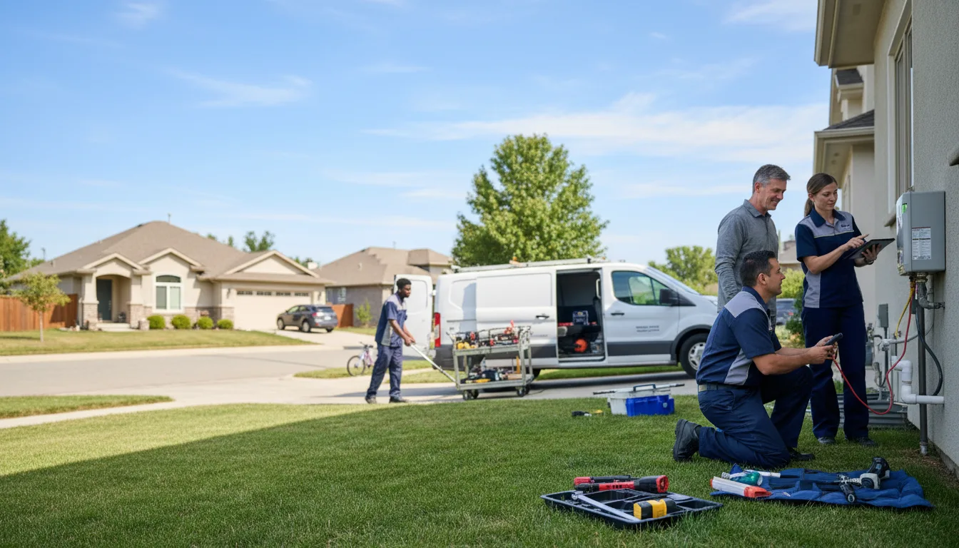 Tankless water heater service in Smyer, TX